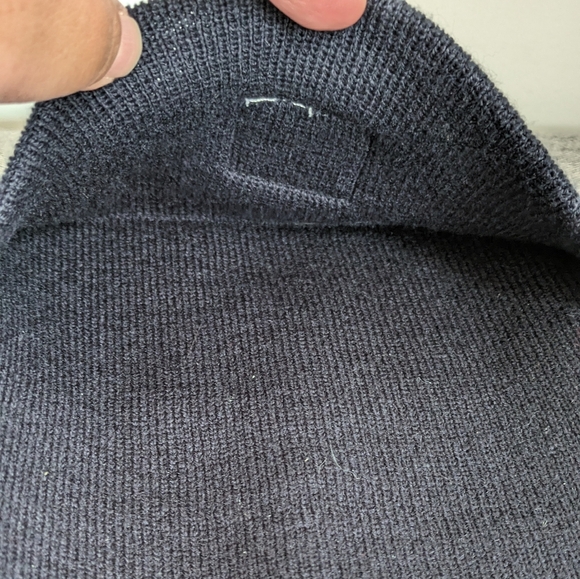 🆕 Carhartt Navy Blue Knit Cuffed Beanie Hat - Picture 5 of 12